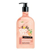 Bielenda Body Coctail, wygładzający balsam do ciała, brzoskwinia + kambucha, 400 ml