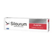 Silaurum, plastry silikonowe na blizny, 5 cm x 30 cm, 5 szt.