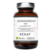 Kenay, Ashwagandha KSM-66, kapsułki, 60 szt.