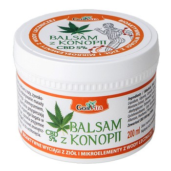 Gorvita Balsam z konopii, 200 ml
