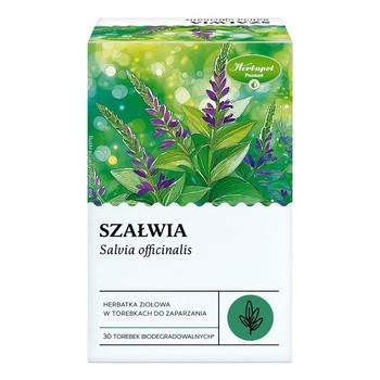 Herbapol Poznań, Szałwia, herbatka ziołowa, 30 x 1,2 g