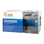 DOZ PRODUCT Rekimarin, olej z wątroby rekina, kapsułki, 60 szt.