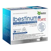 Ibestinum Forte SR, Maślan sodu 1000 mg, kapsułki, 60 szt.