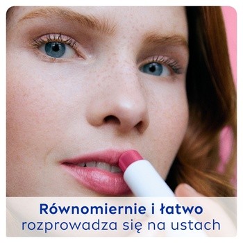 Nivea, pielęgnujące pomadka do ust, Cherry Shine, 4,8 g