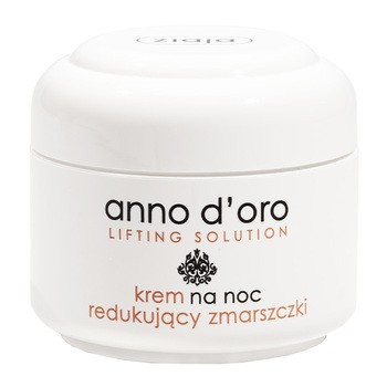 Ziaja Anno D`oro, krem redukujący zmarszczki na noc, 50 ml