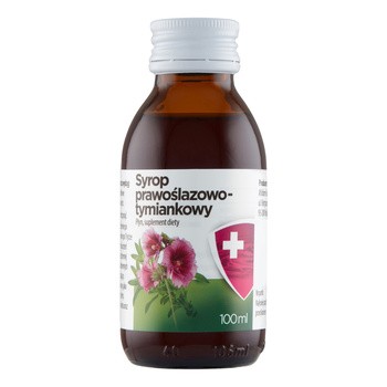 Aflofarm Syrop prawoślazowo - tymiankowy, 100 ml