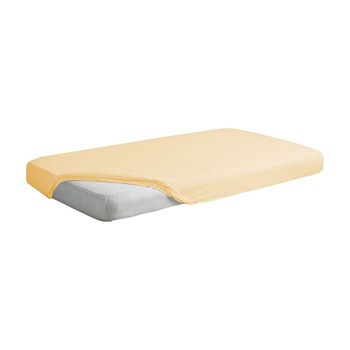 Babymatex, prześcieradło jersey z gumą 70x140 cm, kremowy, 1 szt.