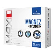 Magnez + B Complex, tabletki powlekane, 60 szt.