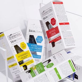 Bielenda Skin Clinic Kolagen, serum regenerująco-przeciwzmarszczkowe na dzień i na noc, 30 ml