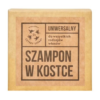 Mydlarnia 4 Szpaki, uniwersalny szampon w kostce, 75 g