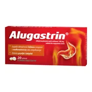 Alugastrin, 340 mg, tabletki do rozgryzania, żucia, 20 szt.