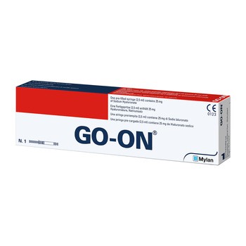 GO-ON, 25 mg/2,5 ml, roztwór do wstrzykiwań, 1 ampułko-strzykawka