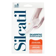 Silcatil, skarpetki złuszczające, 1 para