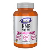 Now Sports HMB 500 mg, kapsułki, 120 szt.