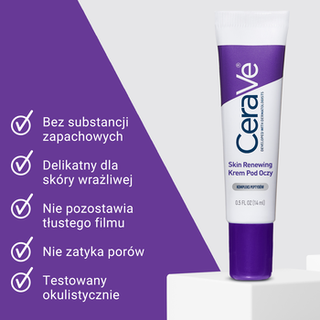 Cerave Skin Renewing, krem pod oczy, 14 ml