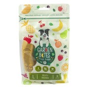 Garden Bites Fruit Blast, Fruity Friends, wegetariańskie przysmaki dentystyczne dla psów, L, 12,5 cm, 3 szt.
