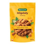 Bakalland, migdały całe, orzechy, 100 g