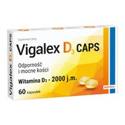 Vigalex D3 Caps 2000 j.m., kapsułki miękkie, 60 szt.