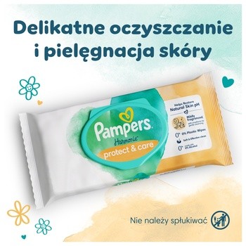 Pampers Harmonie Protect&Care, chusteczki, 9 x 44 szt.