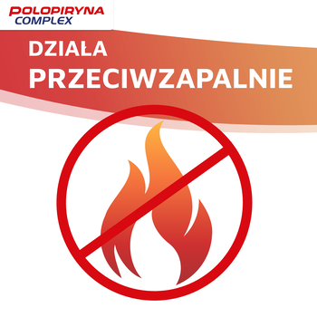 Polopiryna Complex, proszek w saszetkach do sporządzania roztworu doustnego, 12 szt.