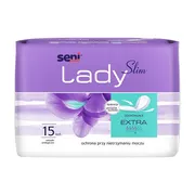 Seni Lady Slim, wkładki urologiczne, extra, 15 szt.