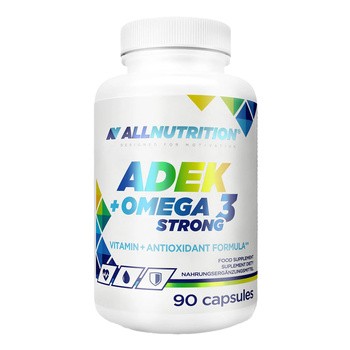 Allnutrition ADEK + Omega 3 Strong, kapsułki, 90 szt.