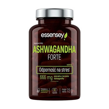 Essensey Ashwagandha Forte, kapsułki, 90 szt.