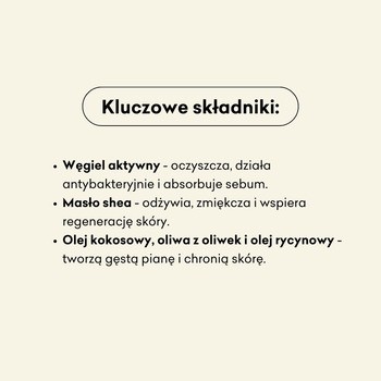 Mydlarnia 4 Szpaki, Węgiel, naturalne mydło w kostce, 110 g