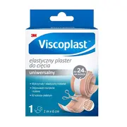 Viscoplast, elastyczny plaster do cięcia, uniwersalny, 1 m x 6 cm, 1 szt.