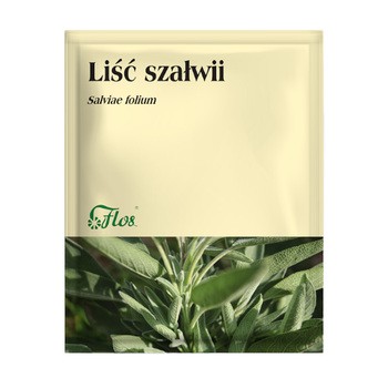 Liść szałwii, zioło pojedyncze, 50 g (Flos)