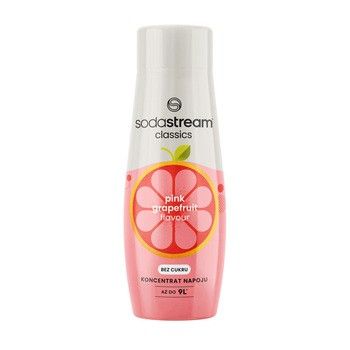 SodaStream, Syrop Różowy Grapefruit, koncentrat napoju, bez cukru, 440 ml