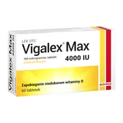 Vigalex Max, 4000 IU, tabletki, 60 szt.