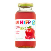 HiPP BIO od pokoleń, Sok Maliny-Jabłka, po 4. m-cu, 200 ml