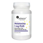 Aliness Melatonina 1 mg Plus, tabletki, 100 szt.