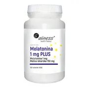 Aliness Melatonina 1 mg Plus, tabletki, 100 szt.