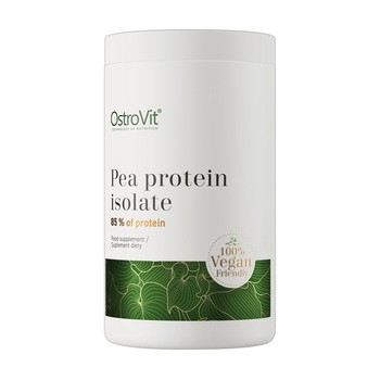 OstroVit Pea Protein Isolate, proszek, smak naturalny, 480 g
