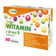 MyLife Zestaw witamin z grupy B, tabletki, 60 szt.
