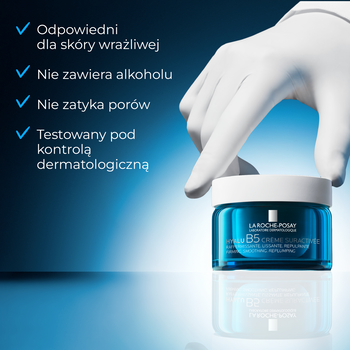 La Roche-Posay Hyalu B5, krem ujędrniająco-regenerujący do twarzy, 50 ml