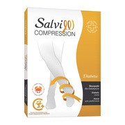 Salvi Diabetic 610, skarpetki bezszwowe z chityną dla diabetyków, czarne, rozmiar XXL, 1 para