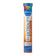 Plusssz Elektrolity Sport 100% Complex, tabletki musujące, 24 szt.