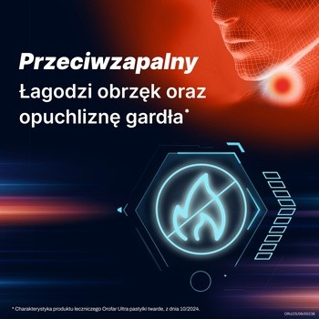 Orofar Ultra, 8,75 mg, pastylki twarde, 24 szt.