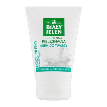 Biały Jeleń, krem do twarzy z kozim mlekiem, 100 ml