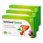 Zestaw 3x Sylimarol Gastro, kapsułki, 30 szt.