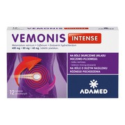 Vemonis Intense, tabletki powlekane, 12 szt.
