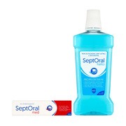 Zestaw SeptOral, Halito, płyn do płukania jamy ustnej z oktenidyną, 500 ml + med, żel stomatologiczny, 20 ml