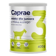 Caprae 3, mleko dla juniora z mleka koziego, od 1. do 3. roku życia, 400 g