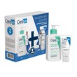 Zestaw CeraVe, Oczyszczający żel do mycia, 236 ml + Nawilżający krem do twarzy, 52 ml