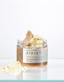 Ziaja Baltic Home Spa Wellness, średnioziarnisty peeling do ciała, czekolada, kawa, 300 ml