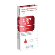 Domowe Laboratorium, CRP Test, test do oznaczania stężenia białka C-reaktywnego we krwi, 1 szt.