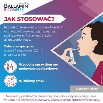 Ballamin B Complex, spray, 15 ml